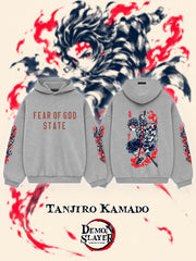 Tanjiro Kamado V.4 Custom Ess. Hoodie