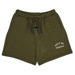 Ess. Fleece Soccer Short 'Military'