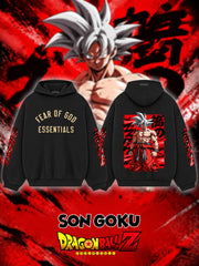 Son Goku V.1 Custom Ess. Hoodie
