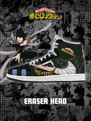 Baskets montantes personnalisées Eraser Head V.1
