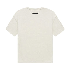 Ess. Short-Sleeve Tee 'Light Heather Oatmeal'