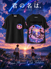 Taki and Mitsuha V.1 Custom Ess. T-Shirt