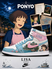 Lisa V.1 Custom High-Top Sneakers