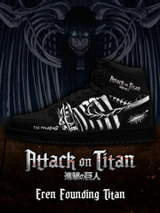 Eren Founding Titan V.2 Custom High-Top Sneakers