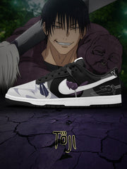 Toji Fushiguro V.3 Custom Court-Low Sneakers