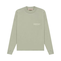 Ess. Long-Sleeve Tee 'Sea Foam'--125BT212014F