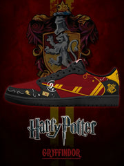 Hogwarts Gryffindor House V.2 Custom TS Low Sneakers