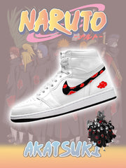 Baskets montantes personnalisées Akatsuki V.1