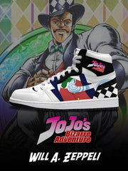 Will A. Zeppelipsd V.2 Custom High-Top Sneakers