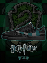Hogwarts Slytherin House V.3 Custom TS Low Sneakers