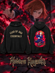 Nobara Kugisaki V.2 Custom Ess. Hoodie