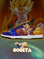 Gogeta V.1 Custom Court-Low Sneakers