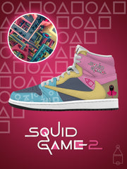 Baskets montantes Crazy Stairs V.1 Custom TS