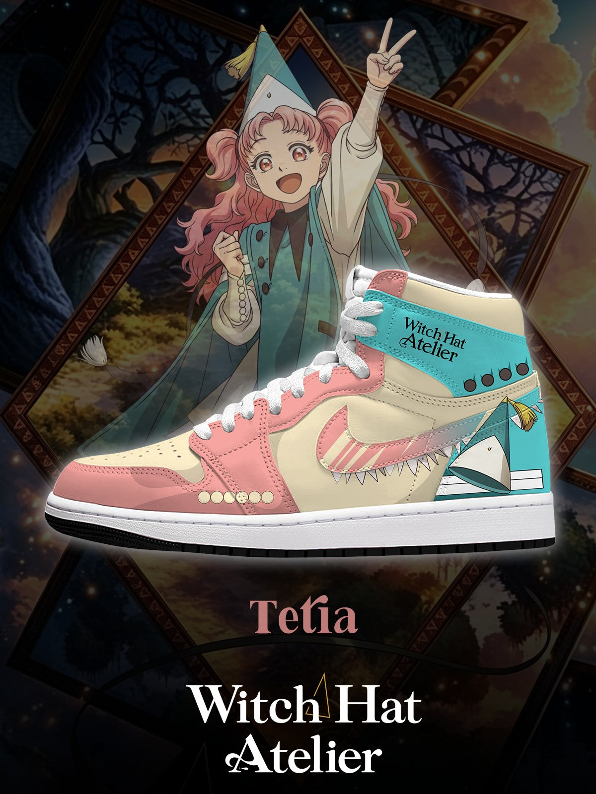 Tetia V.1 Custom High-Top Sneakers