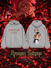 Ryomen Sukuna V.1 Custom Ess. Hoodie