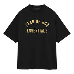 Ess. Jersey Crewneck Tee 'Black'