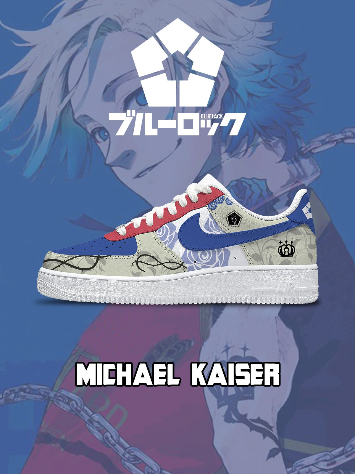 Baskets personnalisées Michael Kaiser V.1
