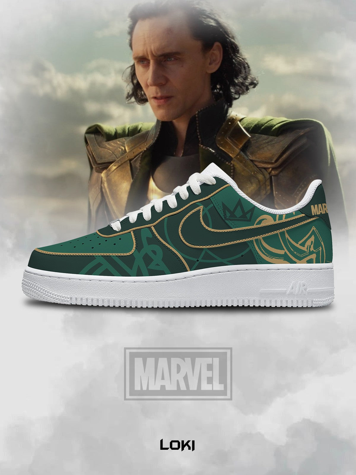 Loki V.1 Custom Air-Style Sneakers