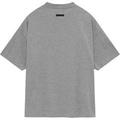 Ess. Jersey Crewneck Tee 'Dark Heather'