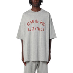 Ess. Jersey Crewneck Tee 'Dark Heather'