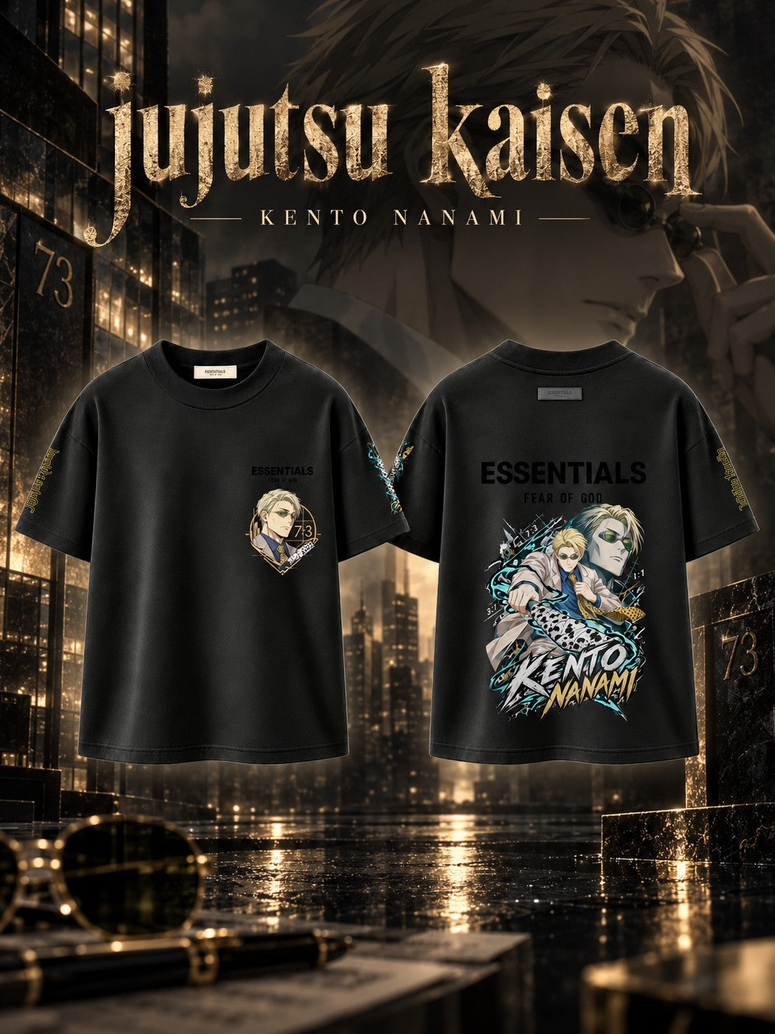 Kento Nanami V.1 Custom Ess. T-Shirt