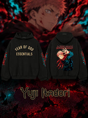 ‌Yuji Itadori V.1 Custom Ess. Hoodie
