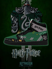 Hogwarts Slytherin House V.2 Custom TS High Sneakers