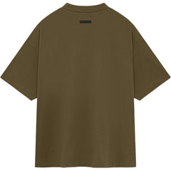 Ess. Jersey Crewneck Tee 'Olive'