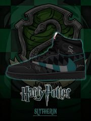 Hogwarts Slytherin House V.3 Custom TS High Sneakers