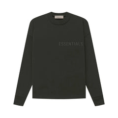 Ess. Long-Sleeve Tee 'Off Black'