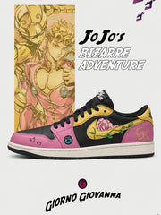 Giorno Giovanna V.1 Custom Low-Top Court Sneakers