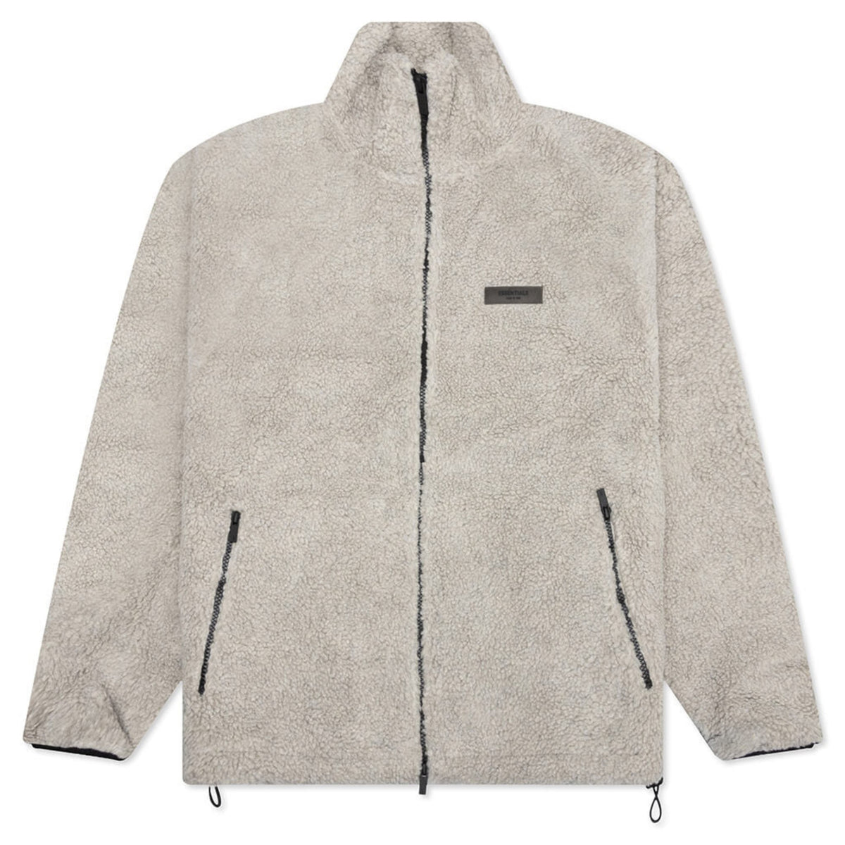 Ess. Polar Fleece Full Zip Jacket 'Dark Oatmeal'--192BT212142F