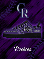 Colorado Baseball V.2 Custom Air-Style Sneakers