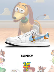 Slinky Dog V.1 Custom Low-Top Court Sneakers