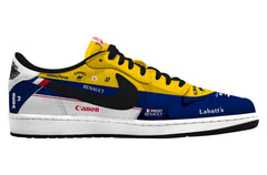 Baskets basses personnalisées W Renault FW15C F.1 V.1 TS