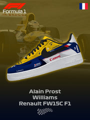 Baskets personnalisées Williams F.1