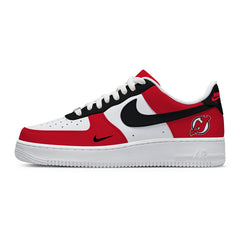 New Jersey Hockey V.1 Custom Air-Style Sneakers