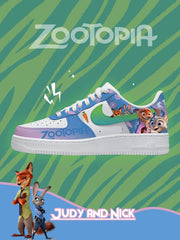 Judy Hopps Nick Wilde V.1 Custom Sneakers
