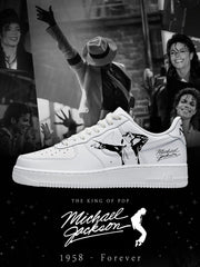 King of Pop V.1 Custom Air-Style Sneakers