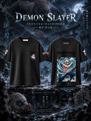 Inosuke Hashibira V.1 Custom Ess. T-Shirt