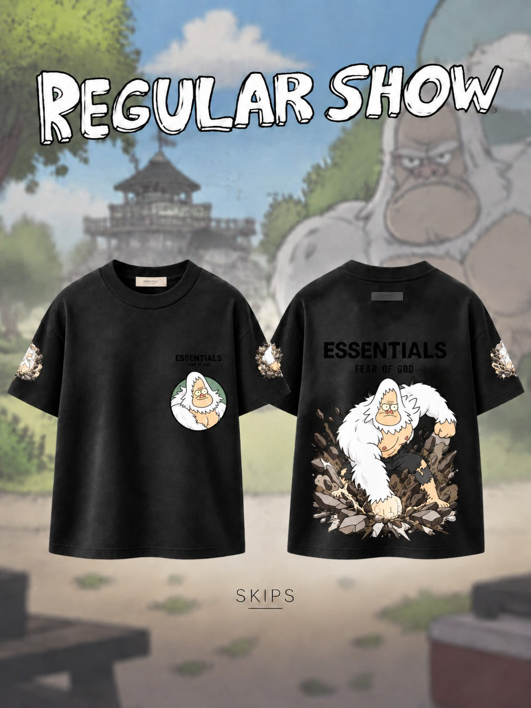 Skips V.1 Custom Ess. T-Shirt