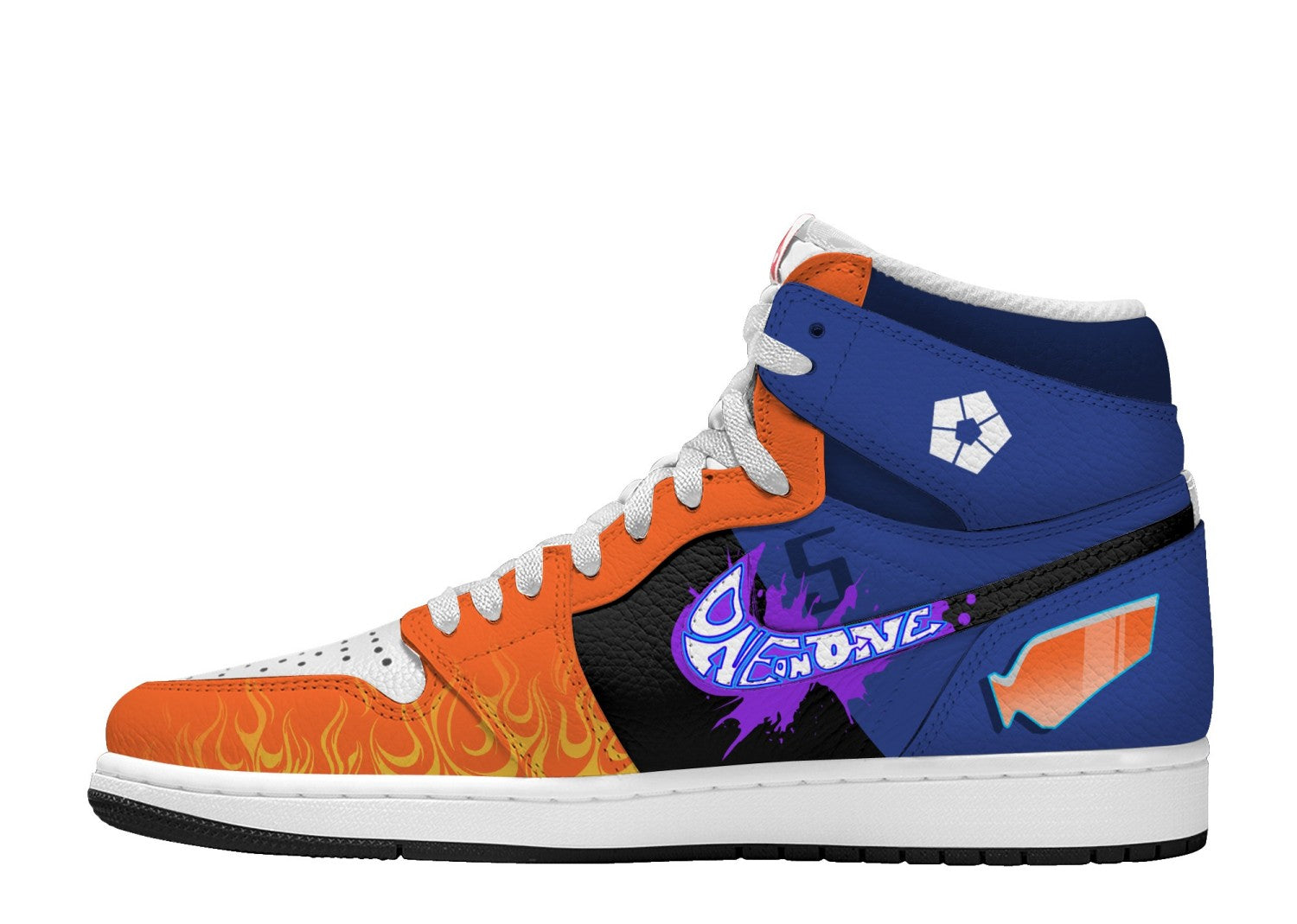 Kenyu Yukimiya V.6 Custom TS High Sneakers