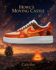 Calcifer V.2 Custom Air-Style Sneakers