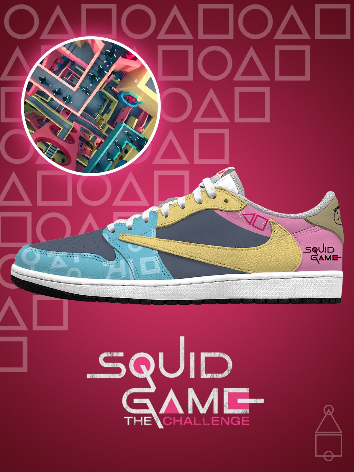 Crazy Stairs V.1 Custom TS Low Sneakers