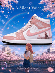 Shouko Nishimiya V.1 Custom High-Top Sneakers