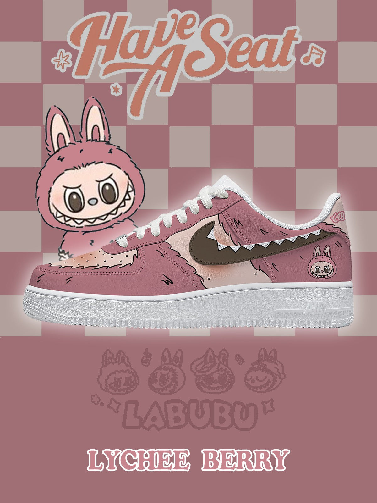 Baskets personnalisées Lychee Berry V.1