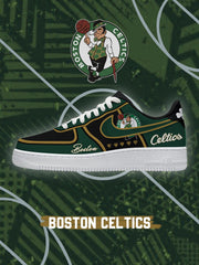 Boston Basketball V.2 Custom Air-Style Sneakers