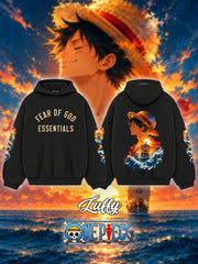 Luffy V.4 Custom Ess. Hoodie