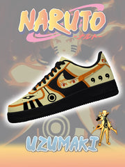 Uzumaki Naruto Nr. 3 Custom Sneakers