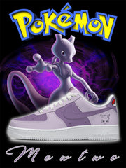 Baskets personnalisées Mewtwo Style 1 n° 0150